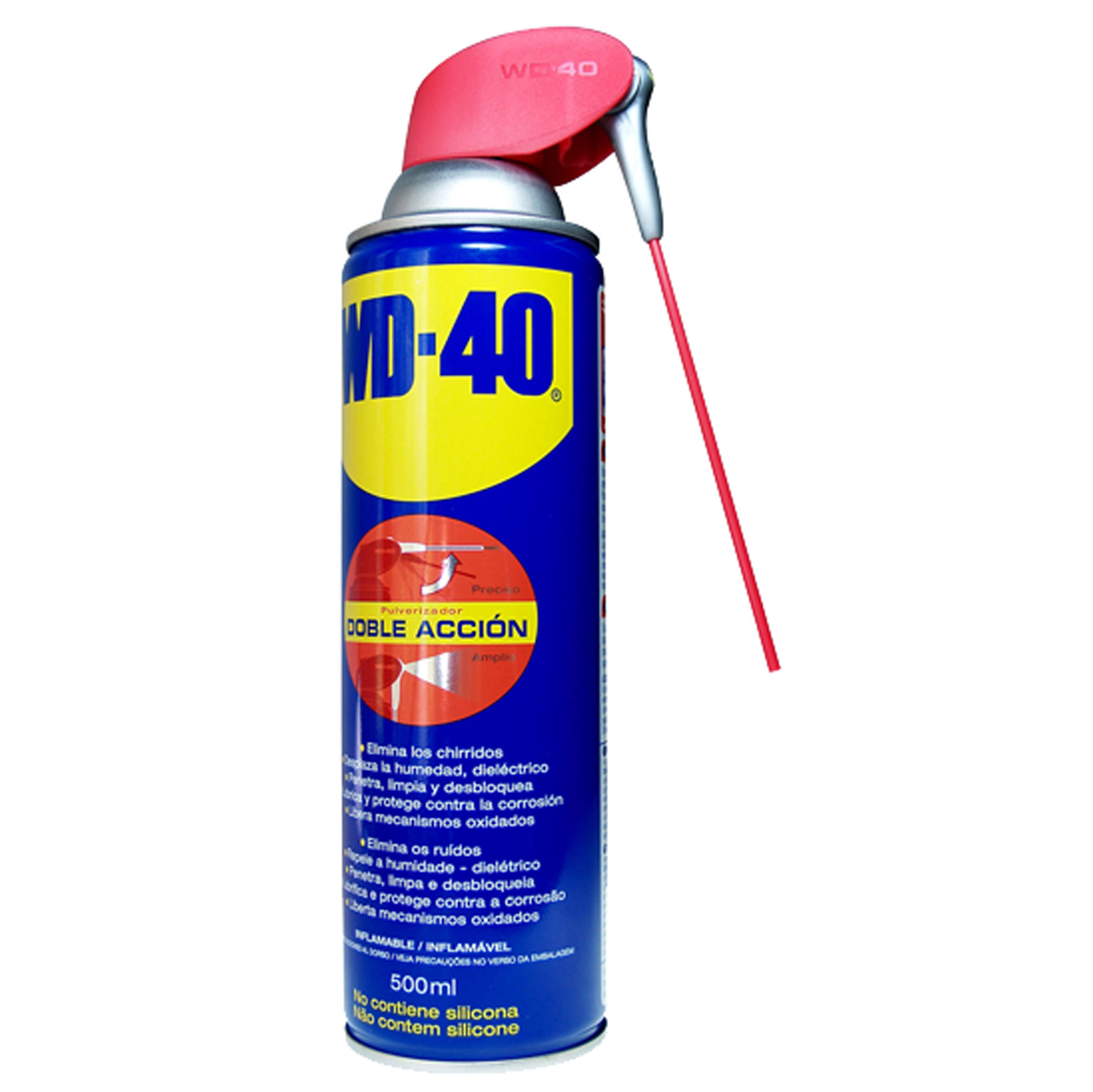 ACEITE MULTIUSOS DOBLE ACCIÓN SPRAY 500ML WD-40