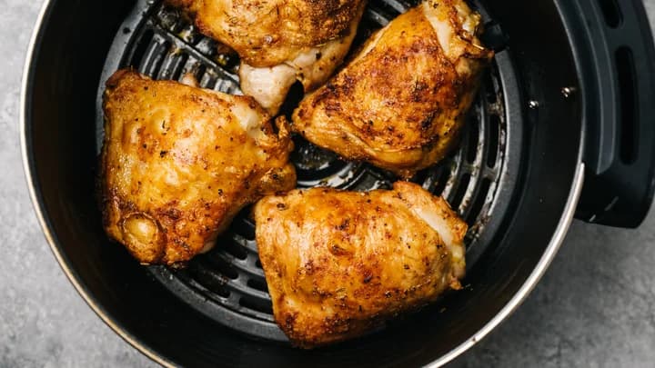 Como hacer pollo con verdura en la freidora de aire caliente de una forma facil
