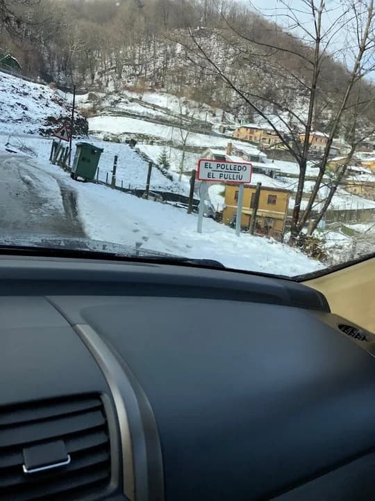 Febrero en casa de Milio Castañiu.