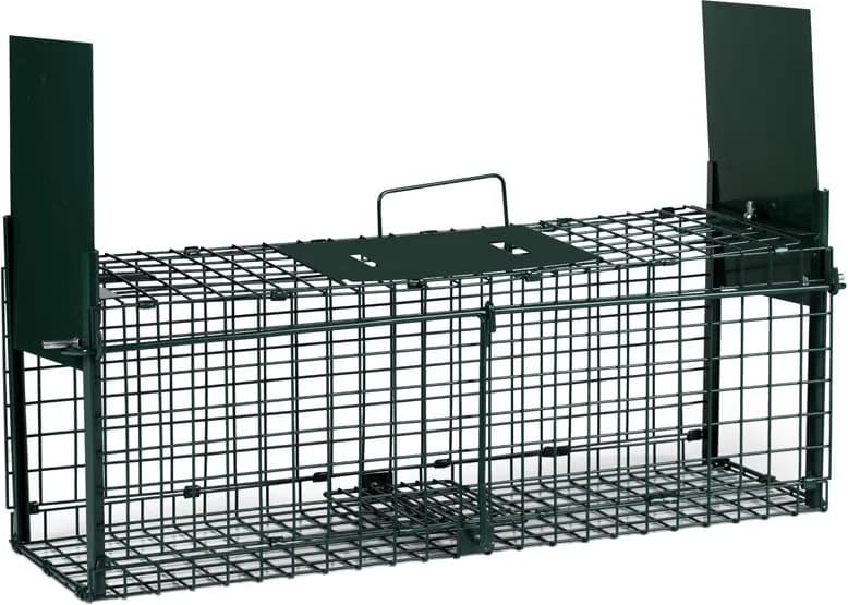 Jaula Trampa Plegable 2 Puertas 19x62x21 cm — foto principal