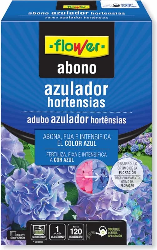 Abono Azulador Hortensias 600 gr Flower — foto principal
