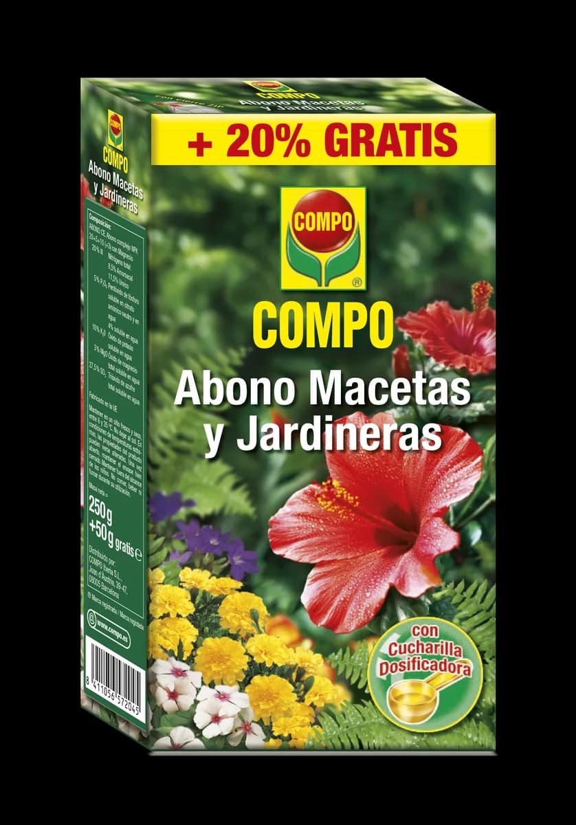 Abono Macetas y Jardineras Compo 300 gr — foto principal