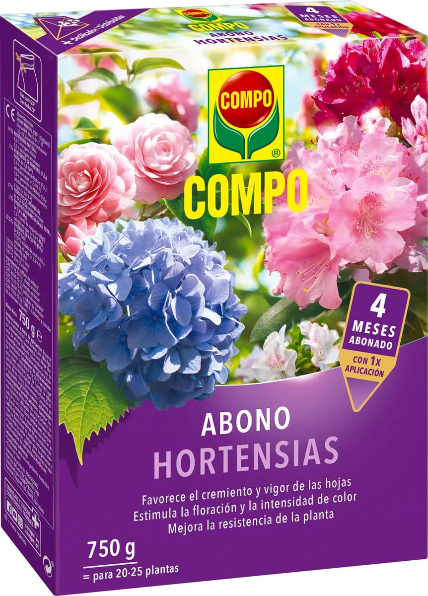 Abono Hortensias Compo 750 gr — foto principal