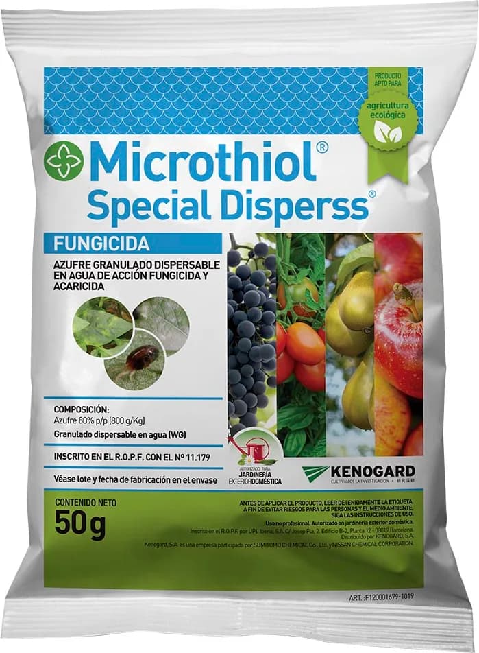 Fungicida Microthiol Azufre Sobre 50 gr (Sulfocruz) — foto principal
