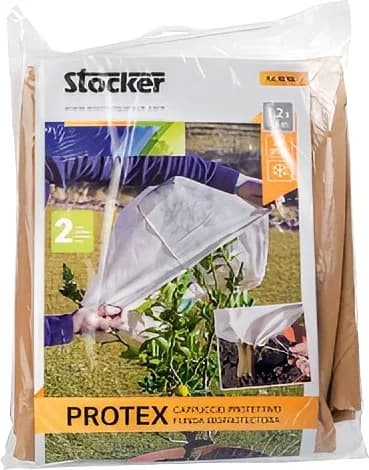 Manta Termica Protector Plantas Beige 1,2x1,6 metros 2 uds — foto principal