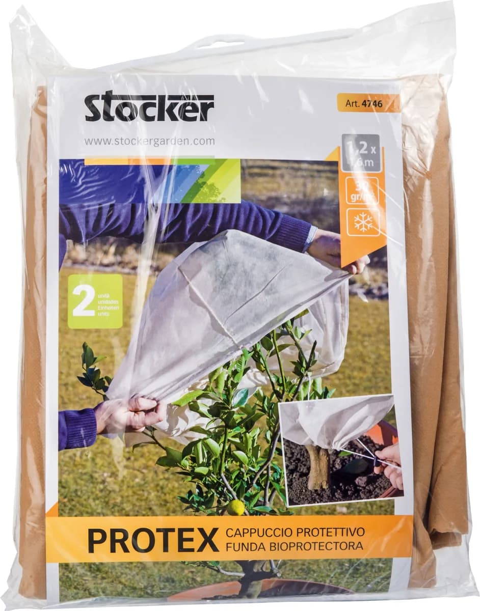 Manta Termica Protector Plantas Beige 1,5x2,4 metros 2 uds — foto principal