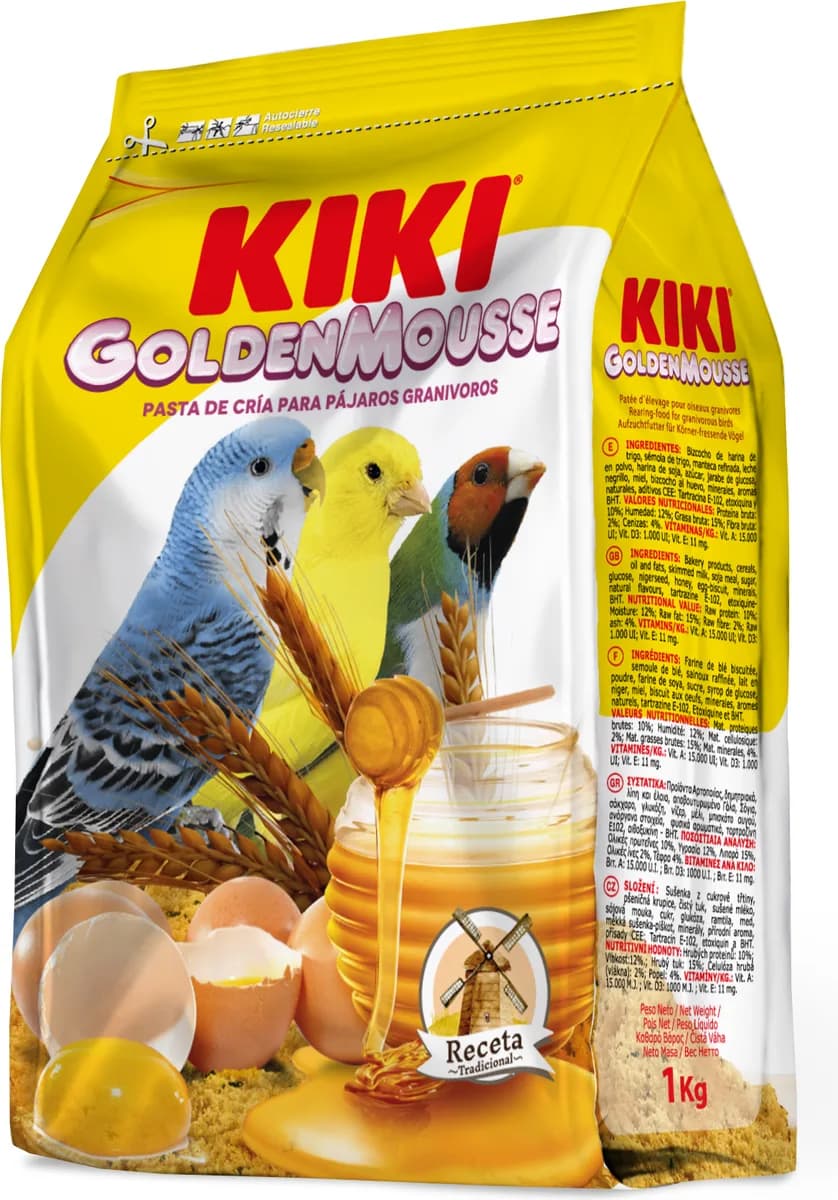 Kiki Pasta de Cria y Mantenimiento Amarilla 1 kg — foto principal