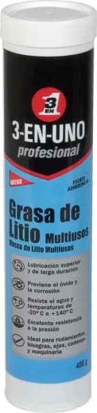 3 en 1 Grasa blanca Litio 400ml Cartucho — foto principal