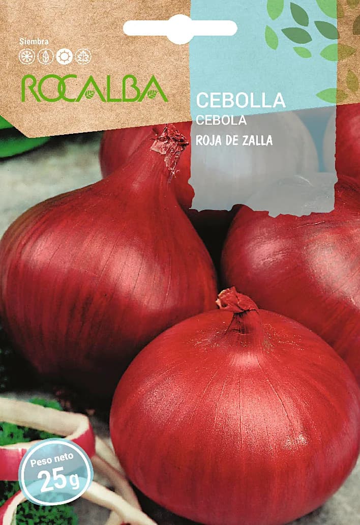 Semilla Cebolla Roja de Zalla 25 gr — foto principal