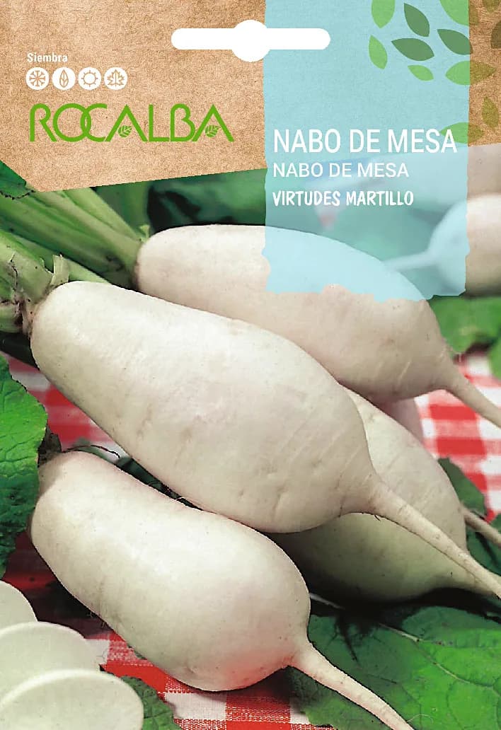 Semilla Nabo de Mesa Virtudes Martillo — foto principal
