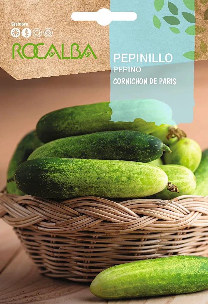 Semilla Pepinillo Cornichon de Paris — foto principal