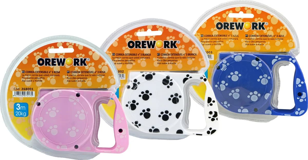 Correa Ext Orework nº 3 blanca 3m 20kg — foto principal