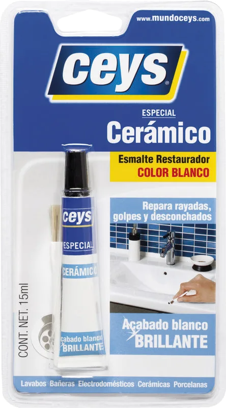 Restaurador CEYS Ceramico Blanco 15 ml. — foto principal