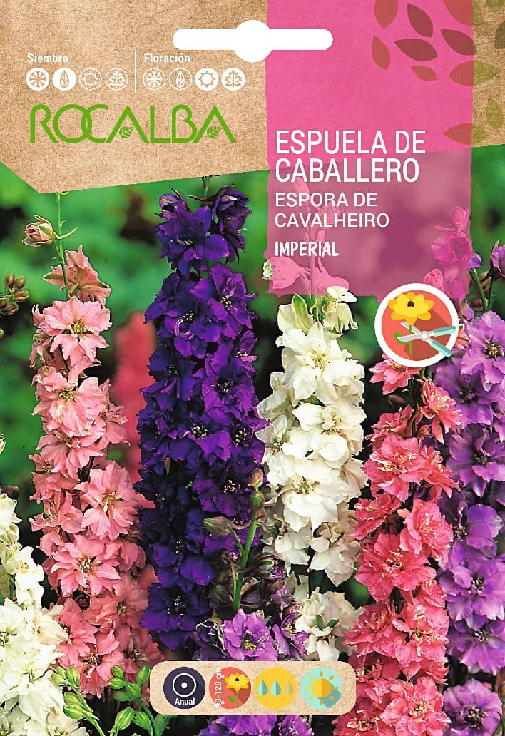 Semilla Espuela de Caballero Imp.anual,variado — foto principal