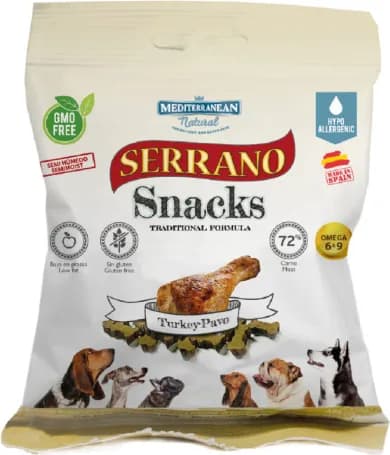 Snack Serrano Perros Pavo Bolsa 85 gr — foto principal