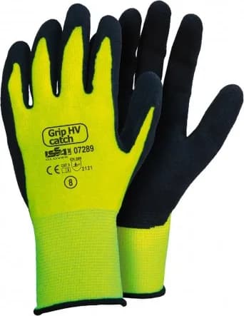 Guante Seg. Microfoam Amarillo Latex Talla 9 — foto principal