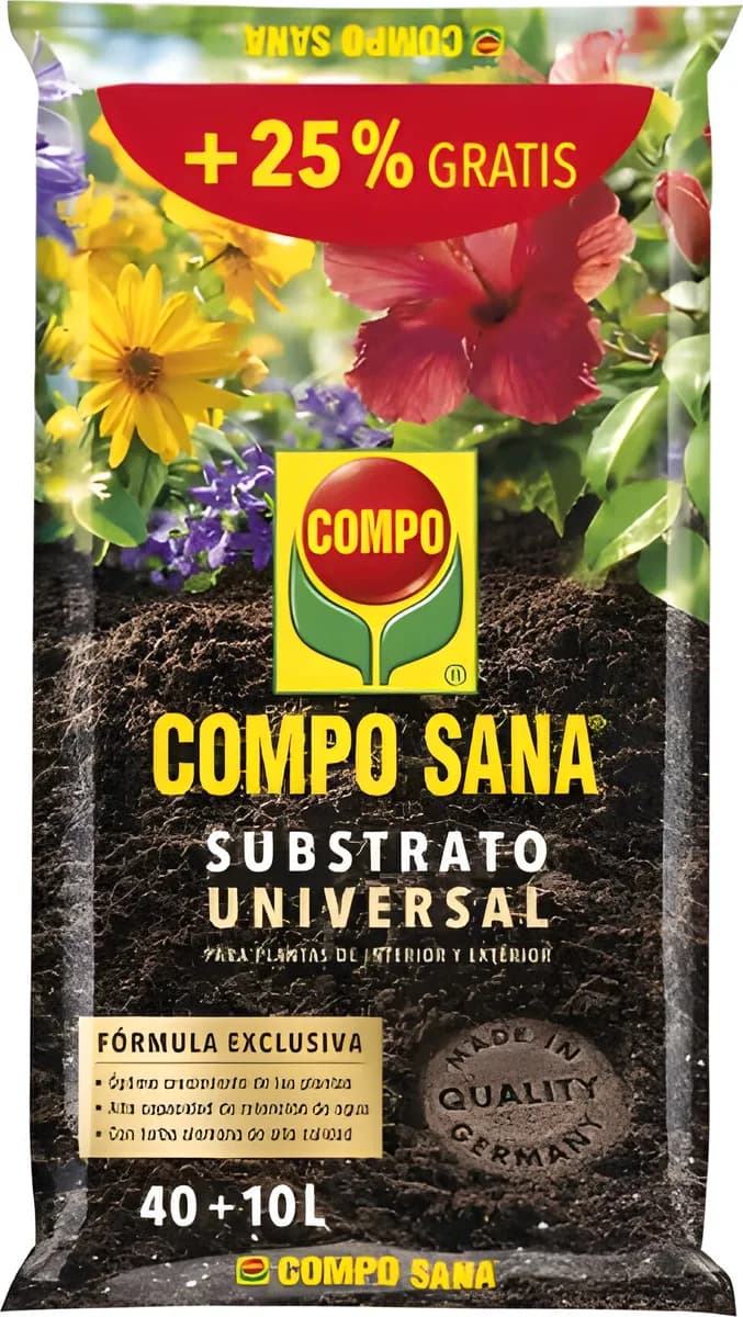 Sustrato Compo Sana 40+10 litros — foto principal
