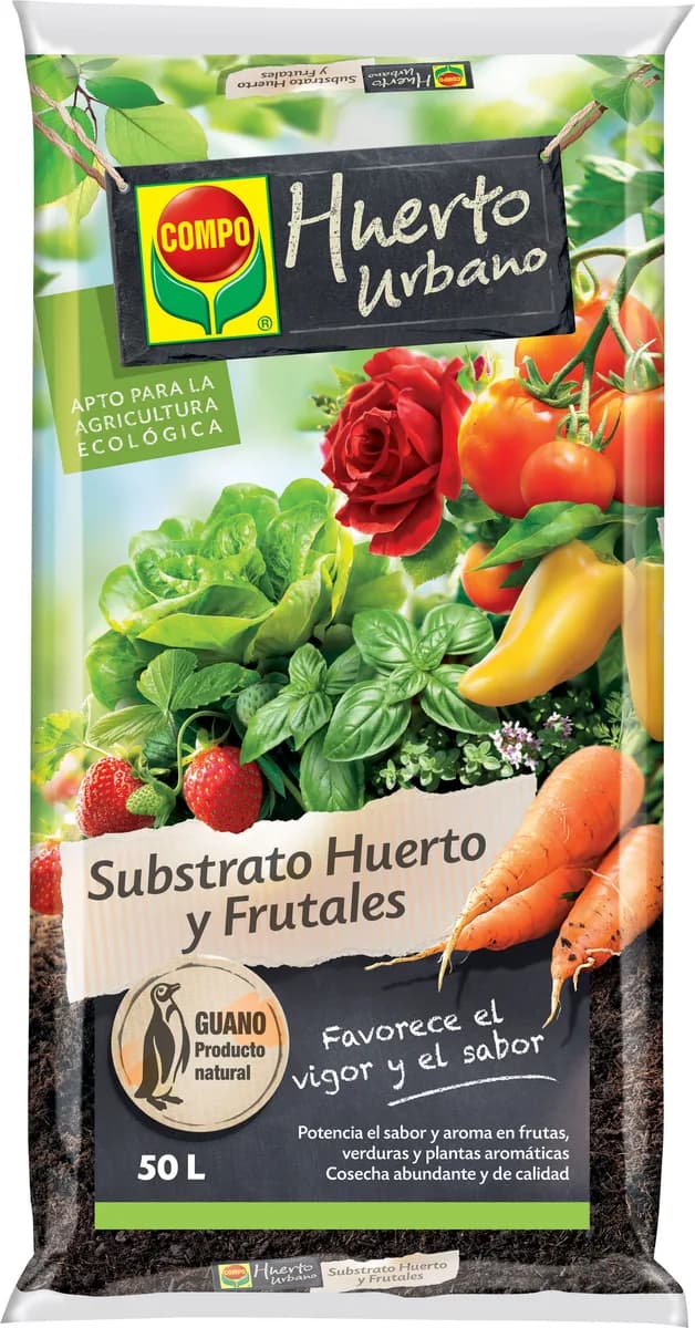 Sustrato Compo Huerto y frutales 50 litros — foto principal