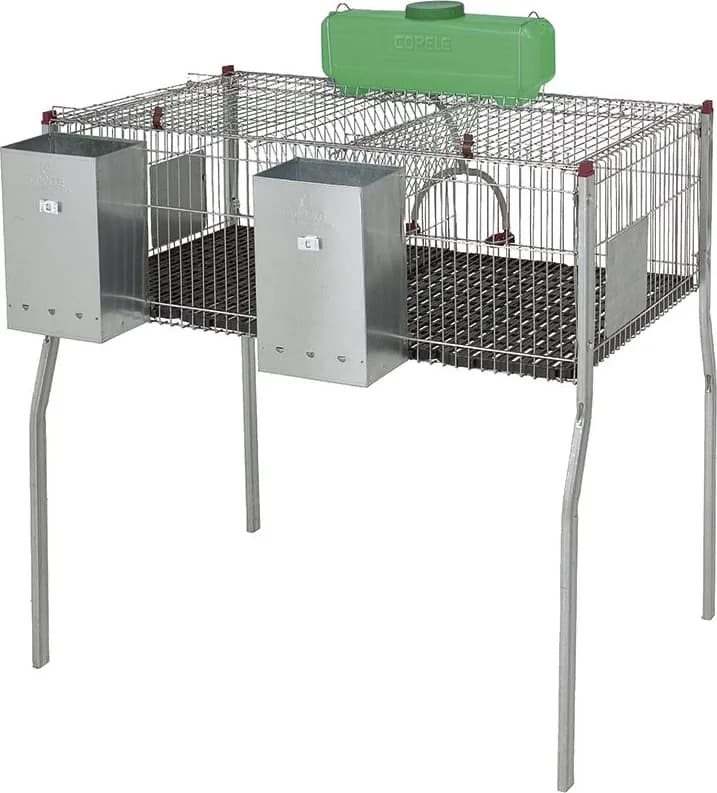 Jaula para Conejos Penta 2 Suelo Plastico — foto principal