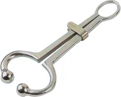 Nariguera Niquelada con Pasado 19 Cms — foto principal