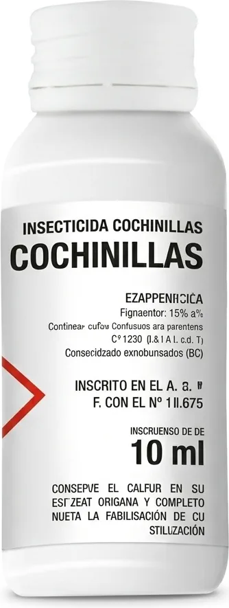 Insecticida Cochinillas 10 ml — foto principal