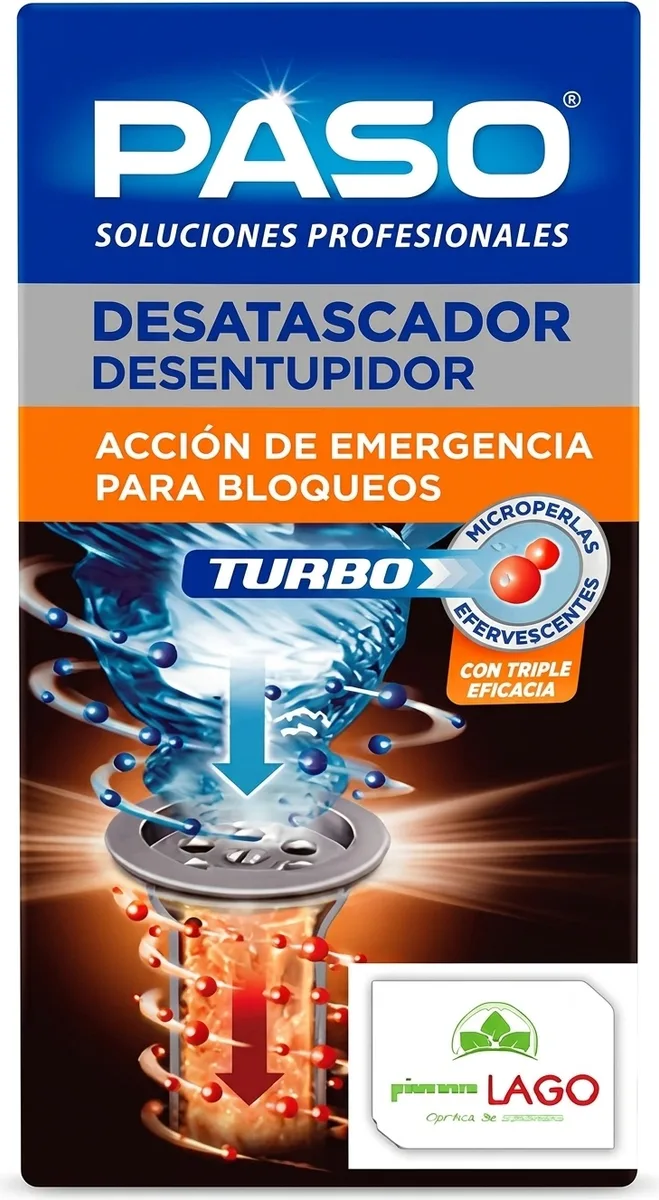 Paso Desatascador Turbo Monodosis 70gr — foto principal