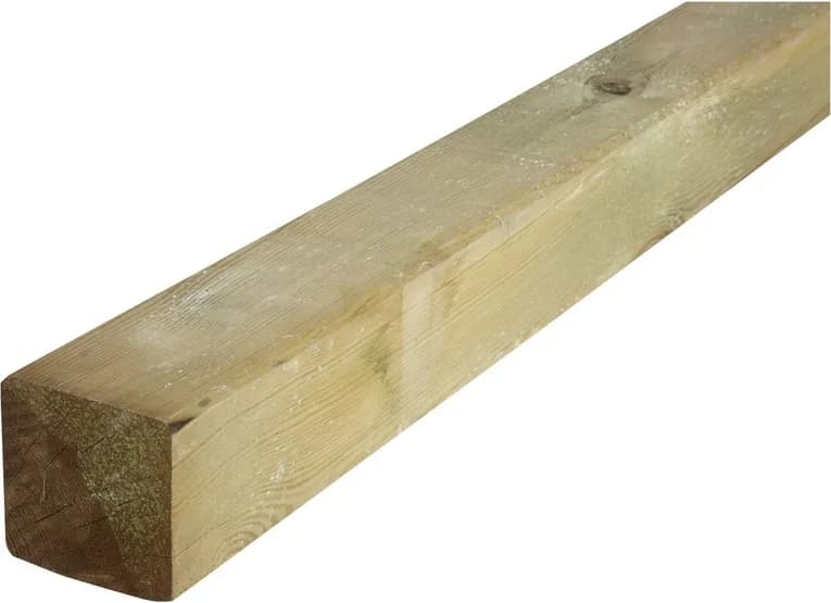 Poste Cuadrado Madera 100cm — foto principal