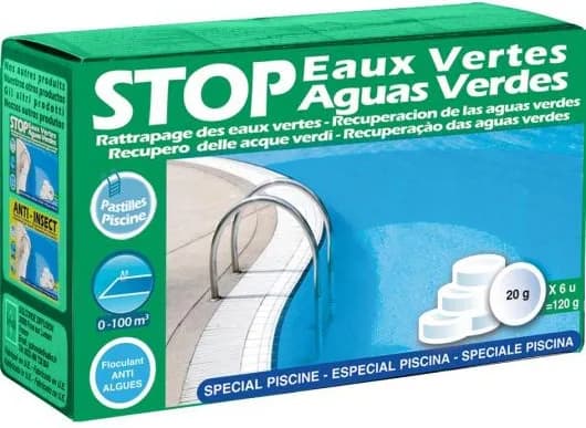 Stop Aguas Verdes-pastillas 20 gr — foto principal