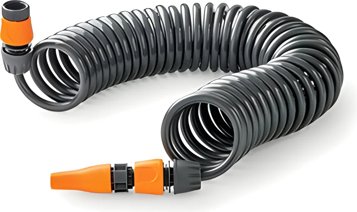 Manguera Espiral 10 Metros con Lanza y Racores — foto principal