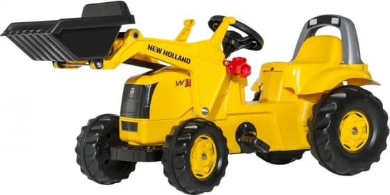 Tractor Amarillo Juguete Niños New Holland Rolly Toys — foto principal