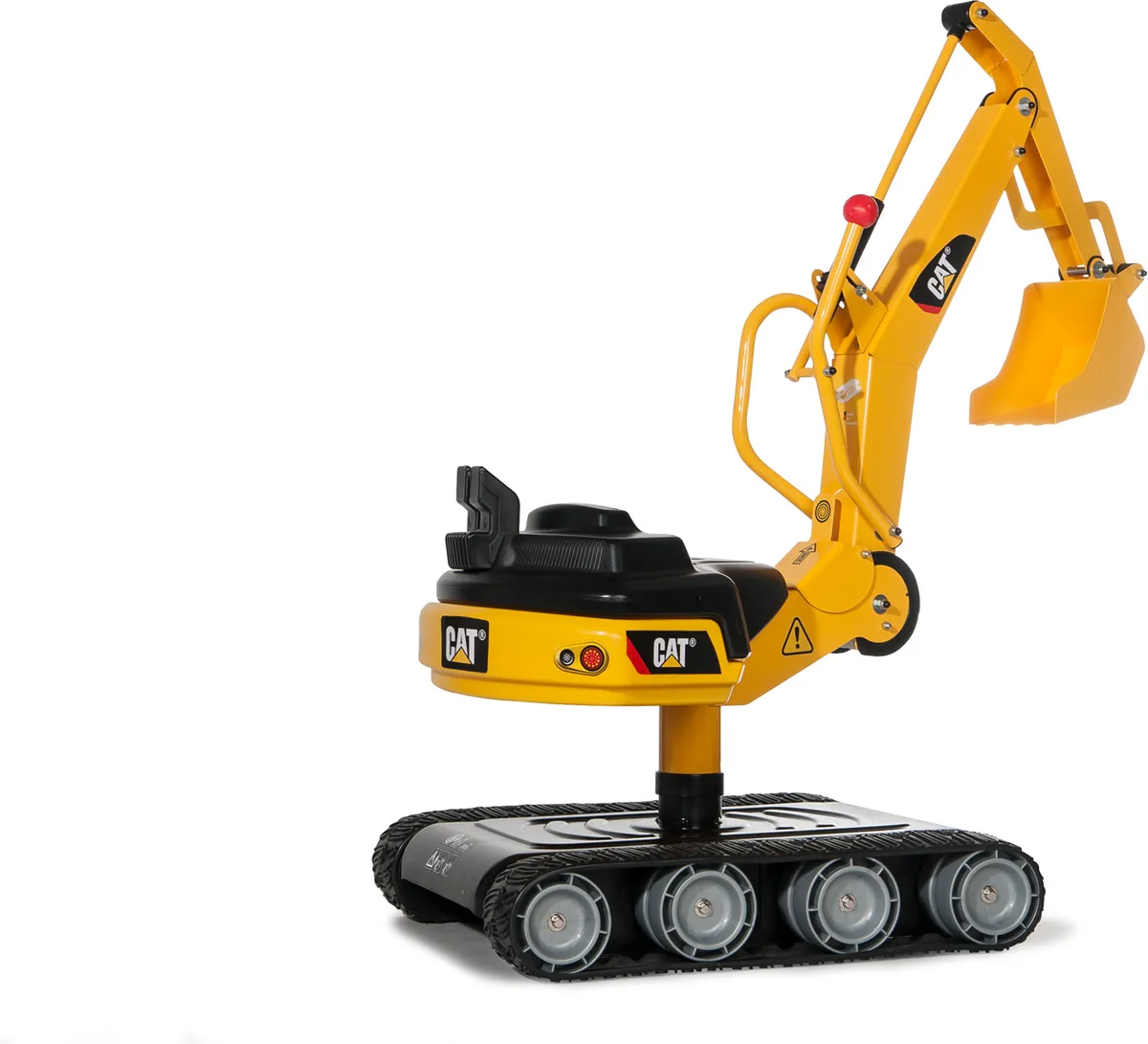 Excavadora Juguete Giratoria Amarilla Rolly Toys — foto principal