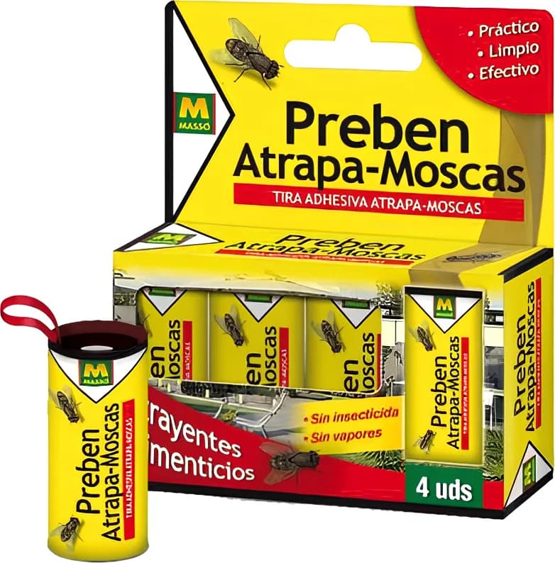 Atrapa Moscas Tira Adhesiva Preben 4 unidades — foto principal