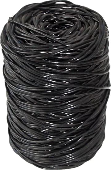 Macarron Atar Negro Bobina 2,5 mm - 200 m - Negro — foto principal