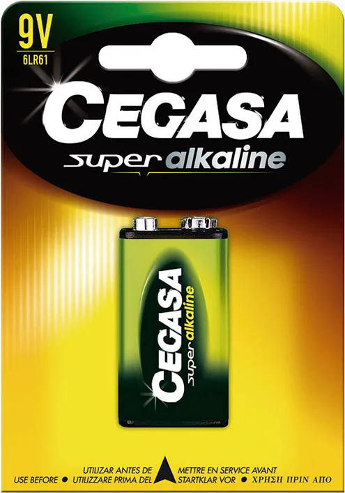 Pila Cegasa Super Alcalina 9v 6lr61 — foto principal