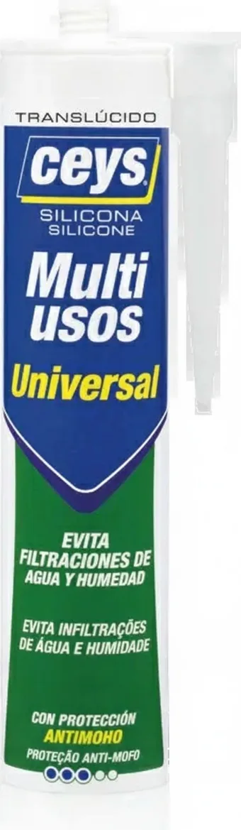 Silicona Universal Ceys Translucido Cartucho 280 ml — foto principal
