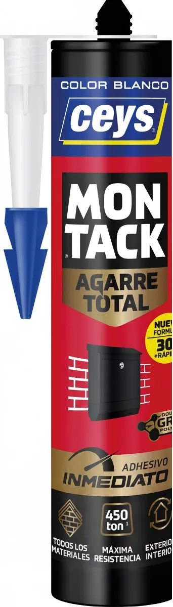 Adhesivo Montack Inmediato Blanco Cartucho 450 gr — foto principal