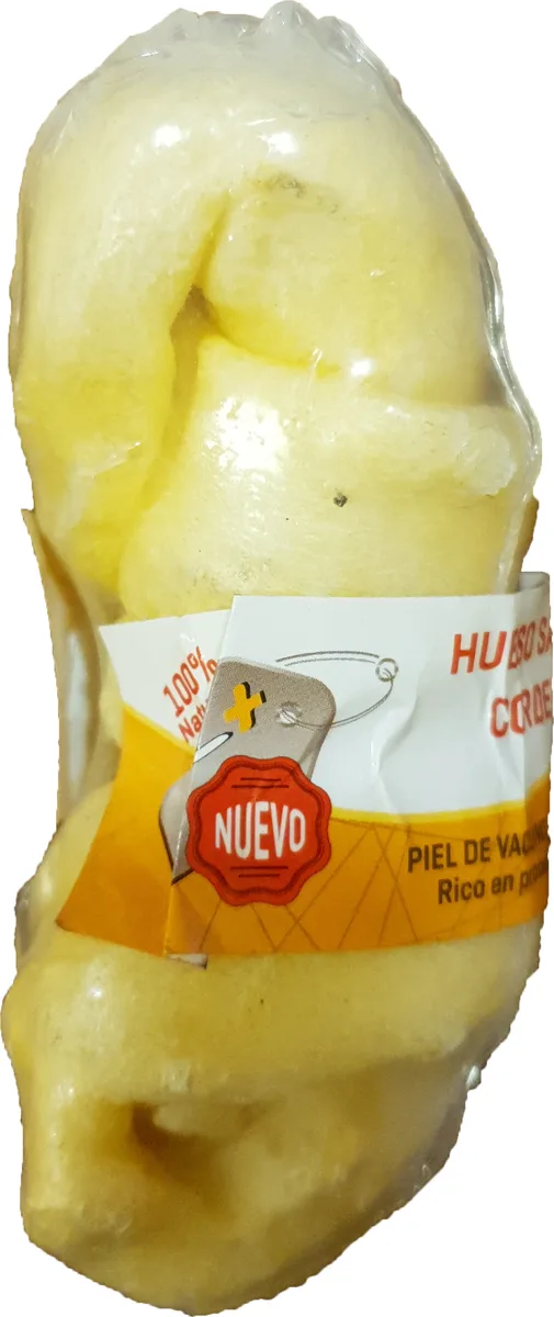Hueso Piel Natural Cordero 9cm — foto principal