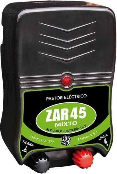Pastor Electrico Zar 45 Mixto 12 V 220 V — foto principal