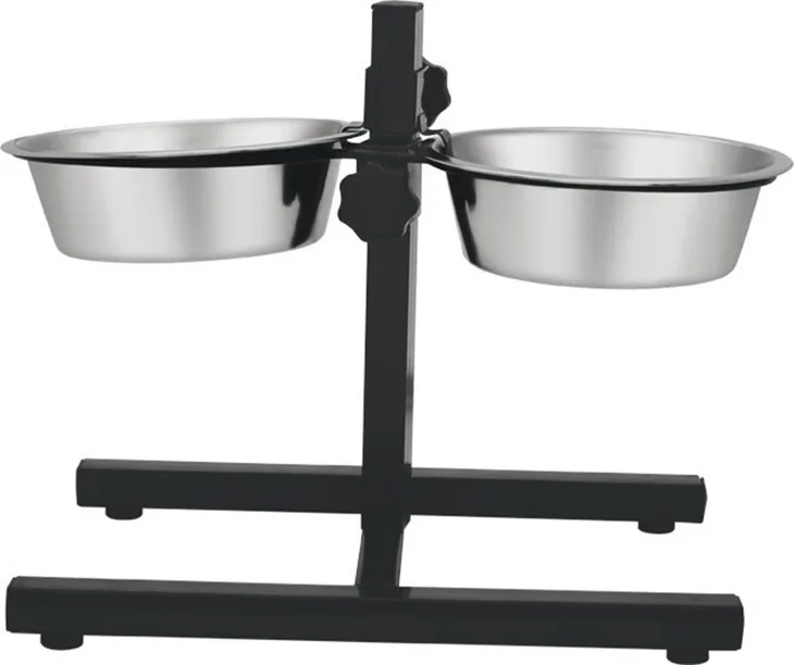 Comedero Perros Doble con Soporte l — foto principal