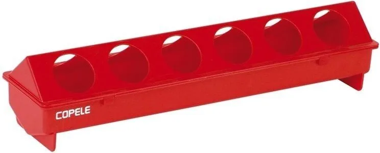 Comedero Plastico para Pollos 50 cm Huecos — foto principal