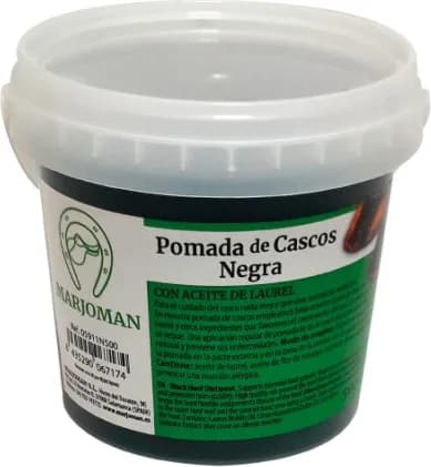 Pomada para Cascos Negra 500ml — foto principal