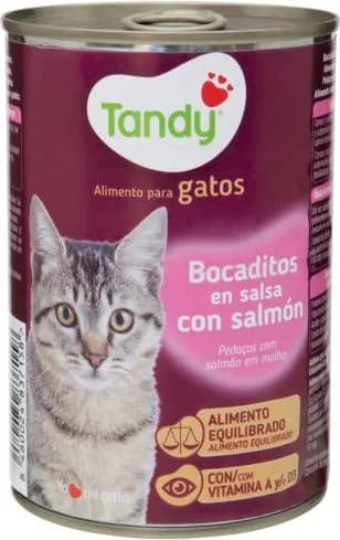 Tandy Gato Bocadito Salmon 415 gr. — foto principal