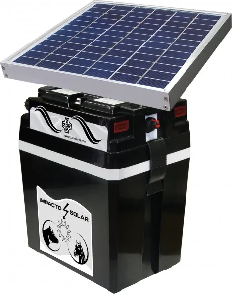 Pastor Electrico Impacto Solar Placa 10 W — foto principal