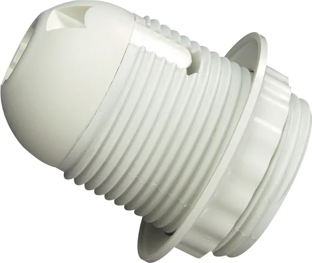 Portalamparas Roscado E27 Blanco Duolec — foto principal