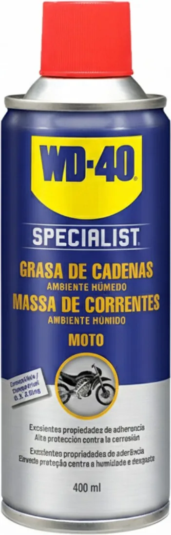 Wd-40 Specialist Moto Grasa Cadenas Ambiente Humedo Spray 400ml — foto principal