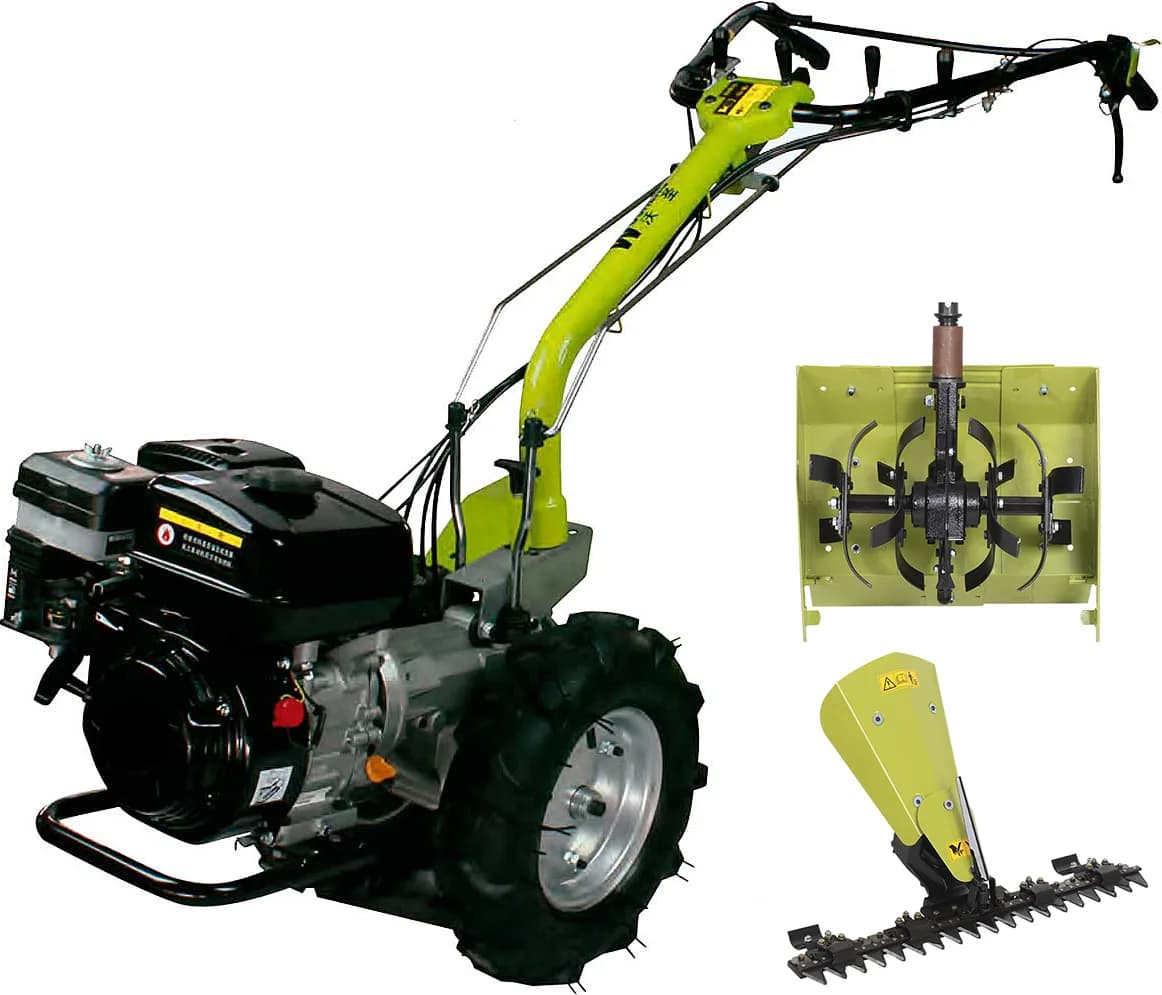 Oferta Segadora Peine y Motocultor Zuperverde 6,5 Cv — foto principal