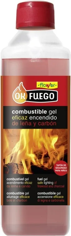 Ok Fuego Combustible Gel Encendido 500ml — foto principal