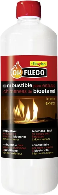 Ok Fuego Combustible Estufas y Chimeneas de Bioetanol 1l — foto principal