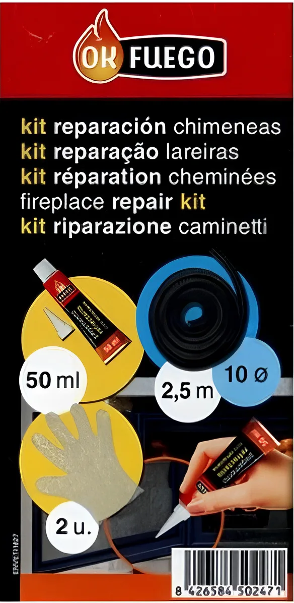 Kit Reparacion Chimeneas y Estufas Diametro 10 — foto principal