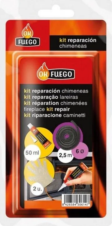 Kit Reparacion Chimeneas y Estufas Diametro 6 Okfuego — foto principal